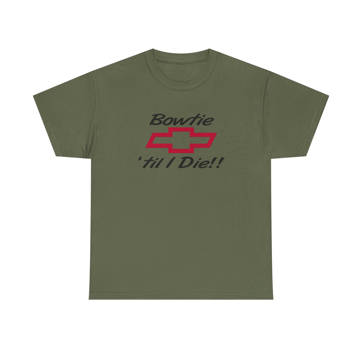 Bowtie Till I Die Chevrolet Graphic T Shirt NEW ADULT Tee