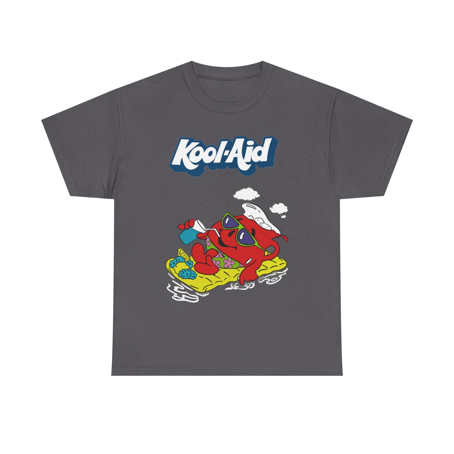 Kool Aid Shirt Vintage Logo 90s Nostalgic Art Unisex Heavy Cotton Tee