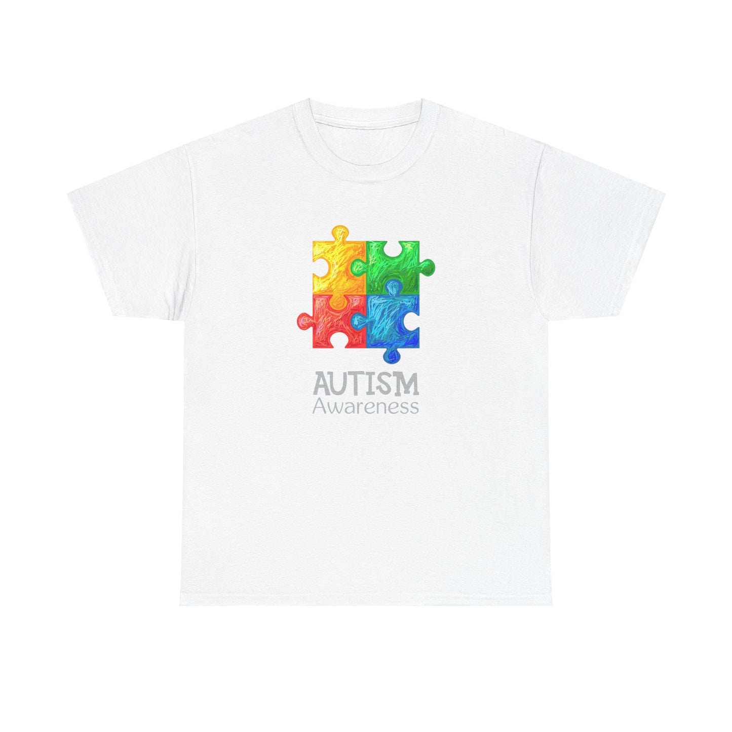 Autism Tshirt awareness health care nursing mental health Unisex Heavy Cotton