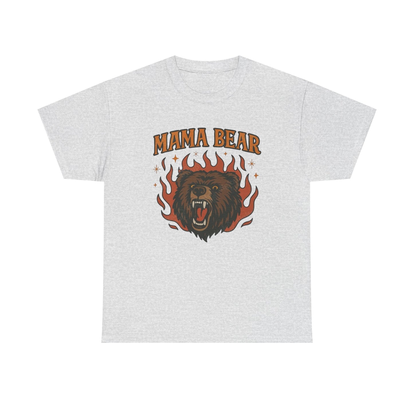 Mama Bear Graphic T Shirt NEW Unisex Heavy Cotton Tee