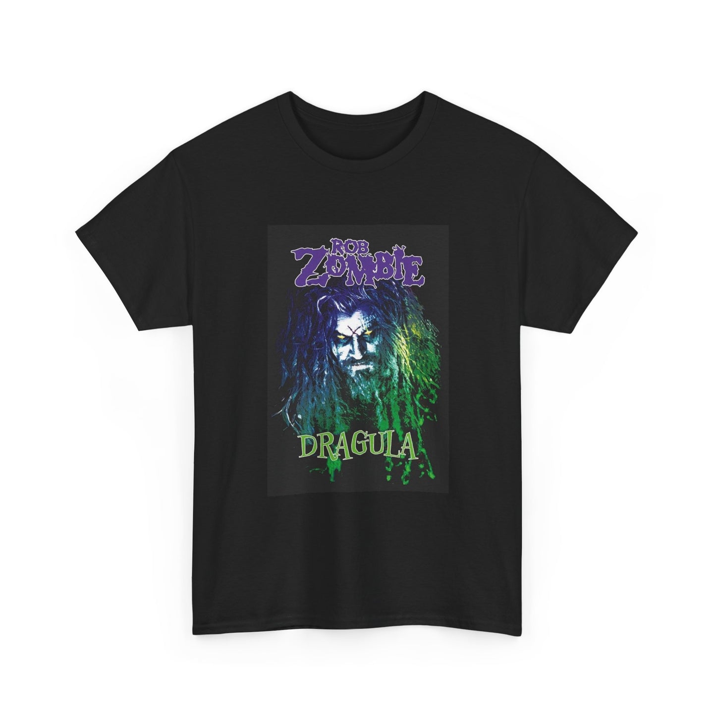 Rob Zombie Tshirt Vintage Dragula Metal Poster Graphic Retro Unisex Heavy Cotton