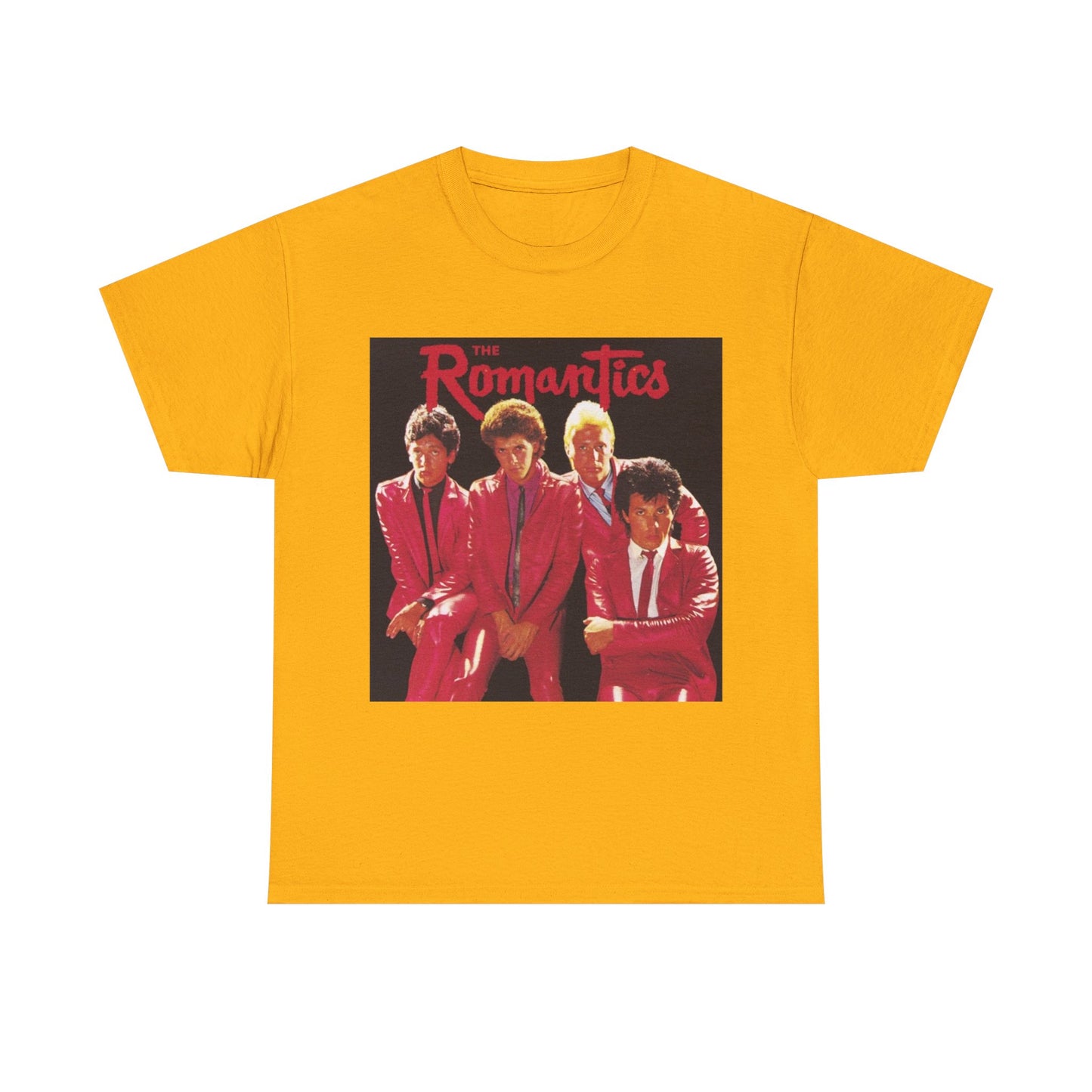 The Romantics Tshirt Vintage Band Poster Retro Unisex Heavy Cotton Tee