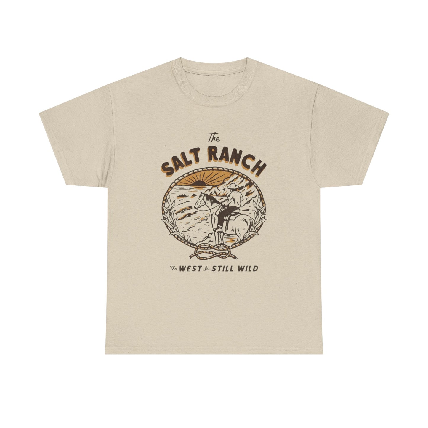 The West Is Still Wild Graphic T Shirt Unisex Heavy Cotton Tee