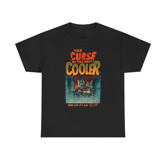 The Curse Of The Empty Cooler Beer Graphic T Shirt Unisex Heavy Cotton Tee