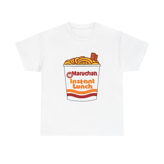 Top Ramen Tshirt Retro College Logo Funny noodles Merch Unisex Heavy Cotton Tee