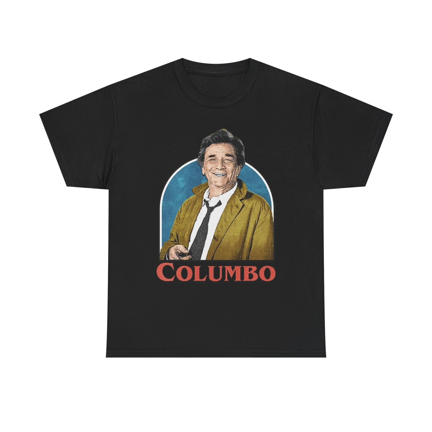 Colombo Graphic T Shirt Vintage Tv Series Retro Unisex Heavy Cotton Tee