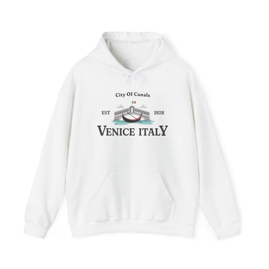 Venice Italy City Of Canals Graphic Hoodie Heavy Blend Sweatshirt NEW