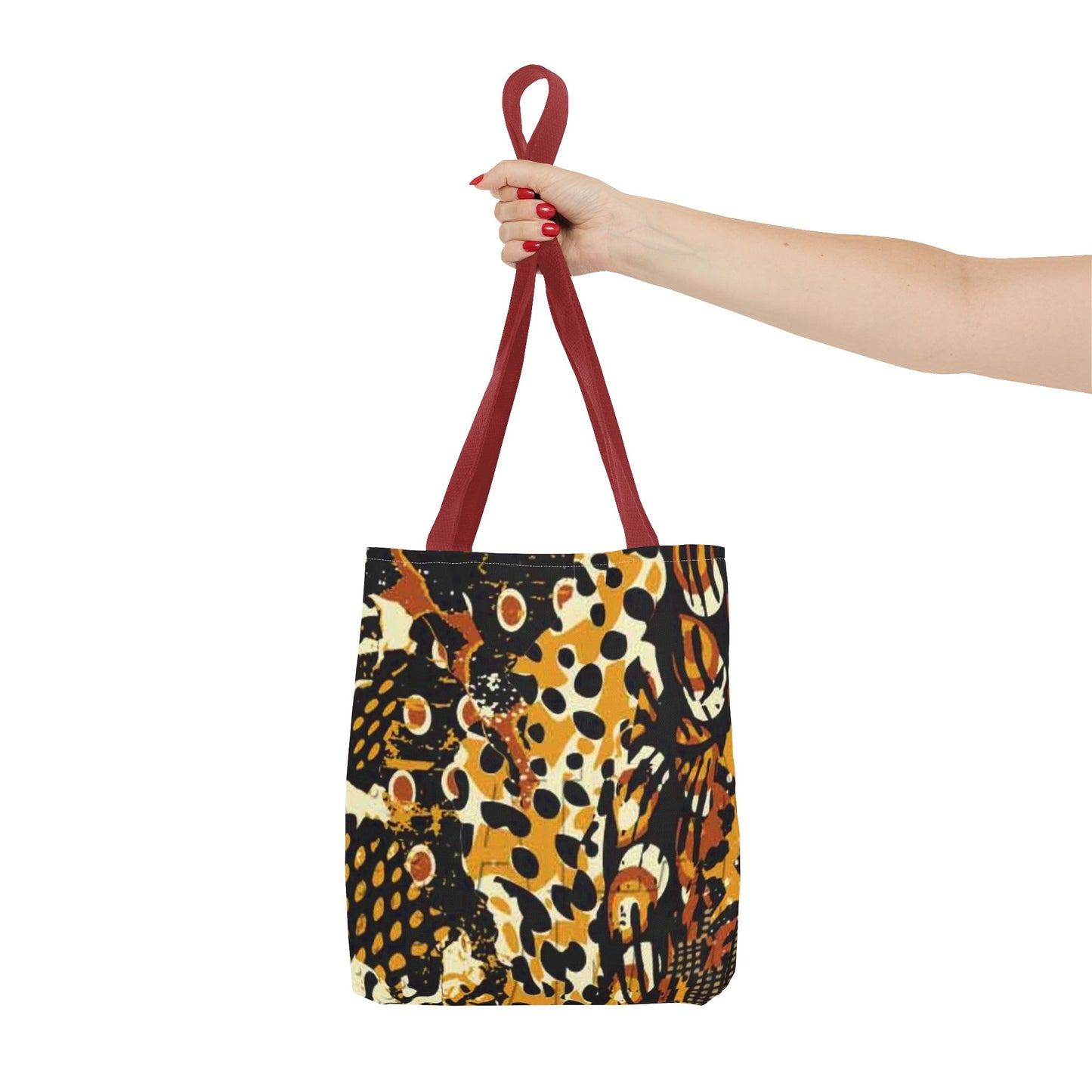 Brown Multi Color BRAND NEW MODERN Tote Bag (AOP)