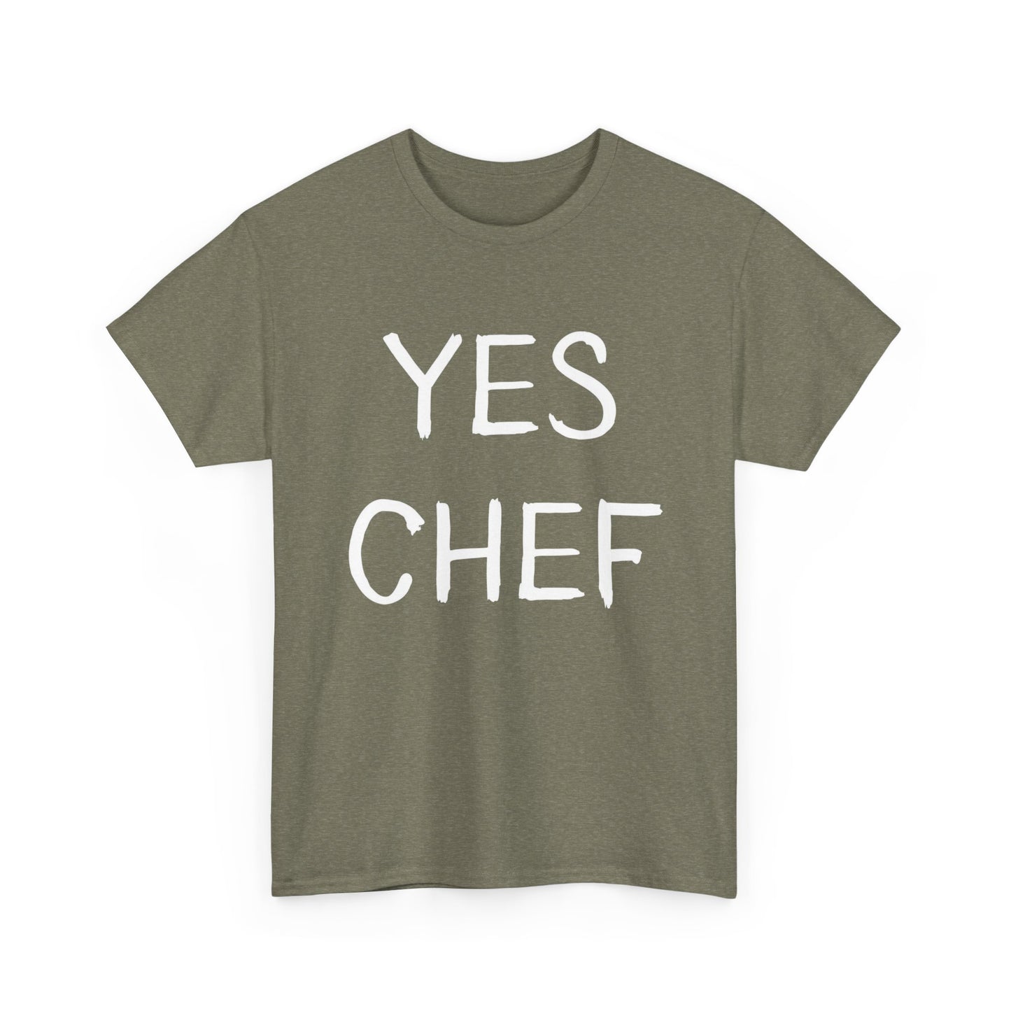 Yes Chef Graphic T-Shirt Cotton Tee New Gift Vintage