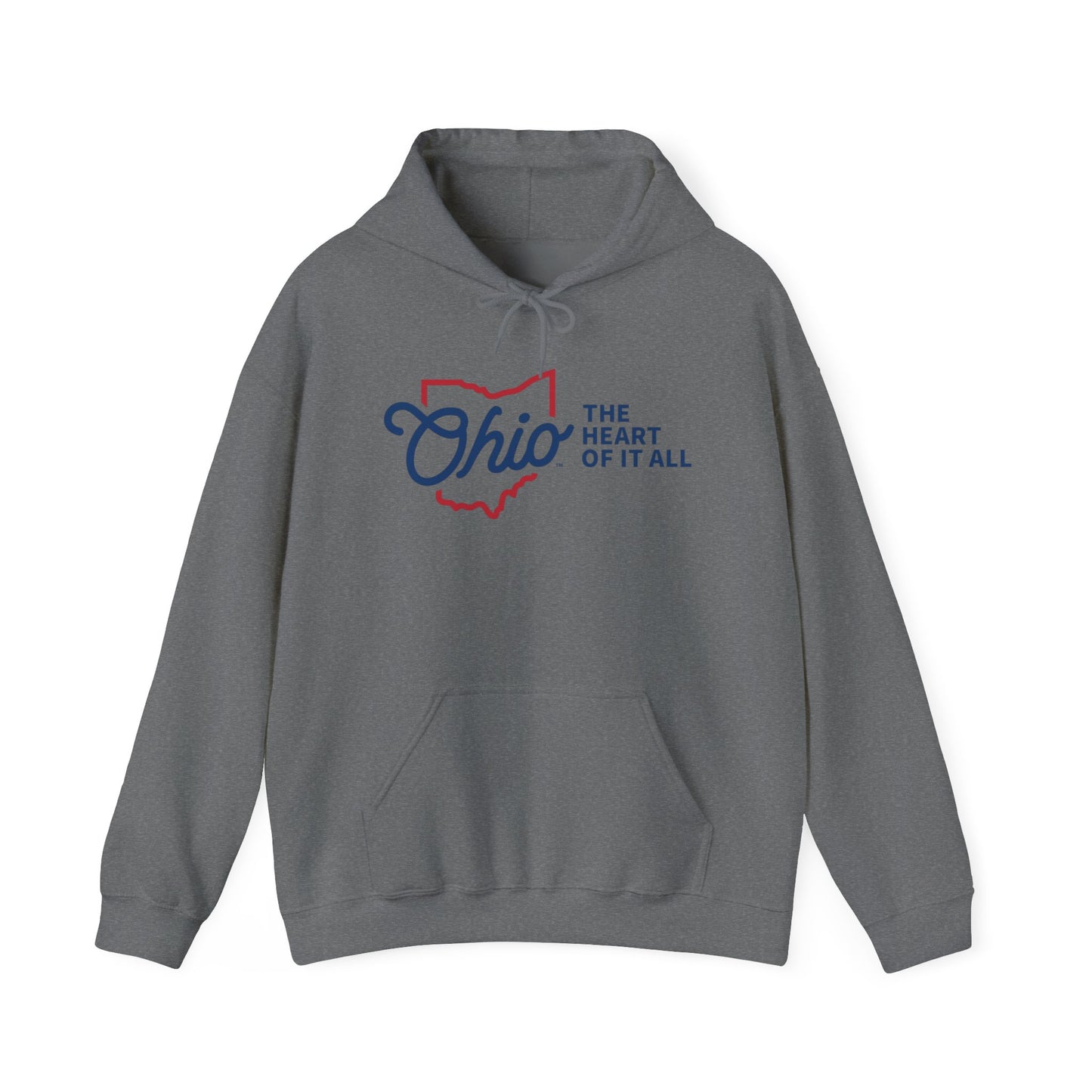 Ohio State Hoodie The Heart Of It All Unisex Heavy Blend™ Hooded Sweatshirt