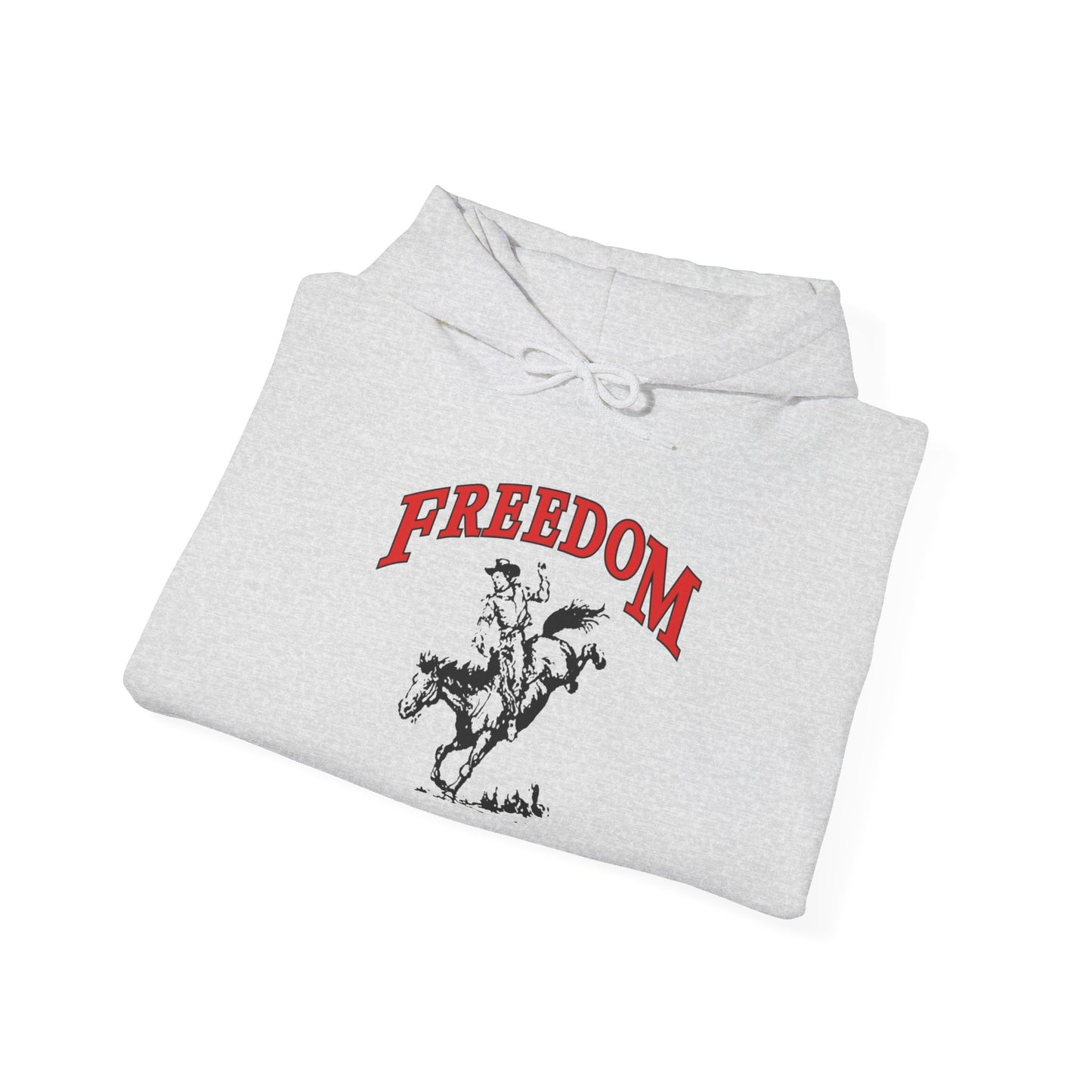Freedom Horses Graphic Hoodie Unisex Heavy Blend™ Hooded Sweatshirt