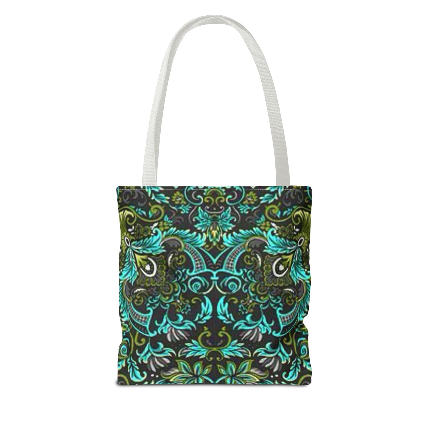Multi Color BRAND NEW MODERN Black And Green Tote Bag (AOP)