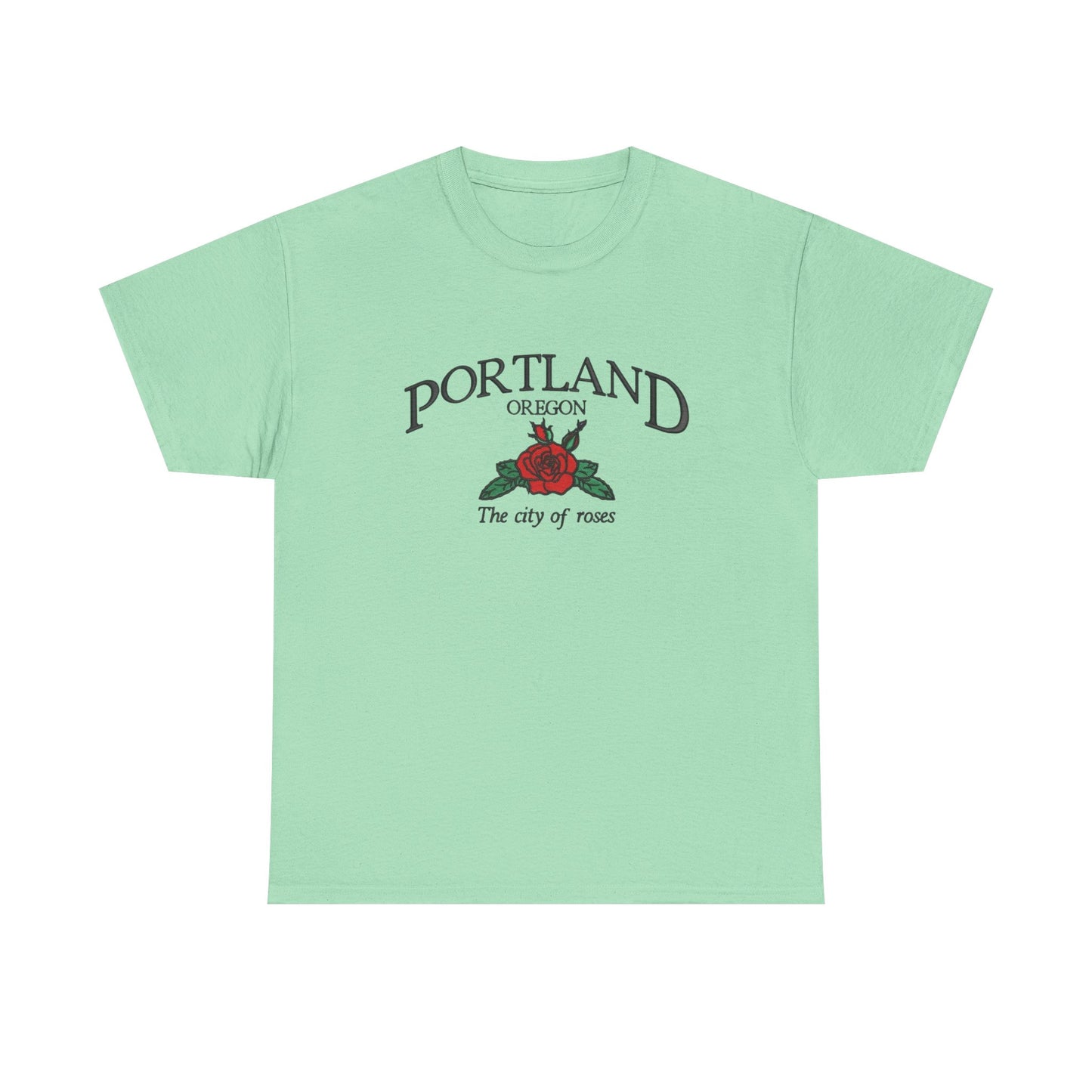Portland Oregon Graphic T Shirt NEW Unisex Heavy Cotton Tee