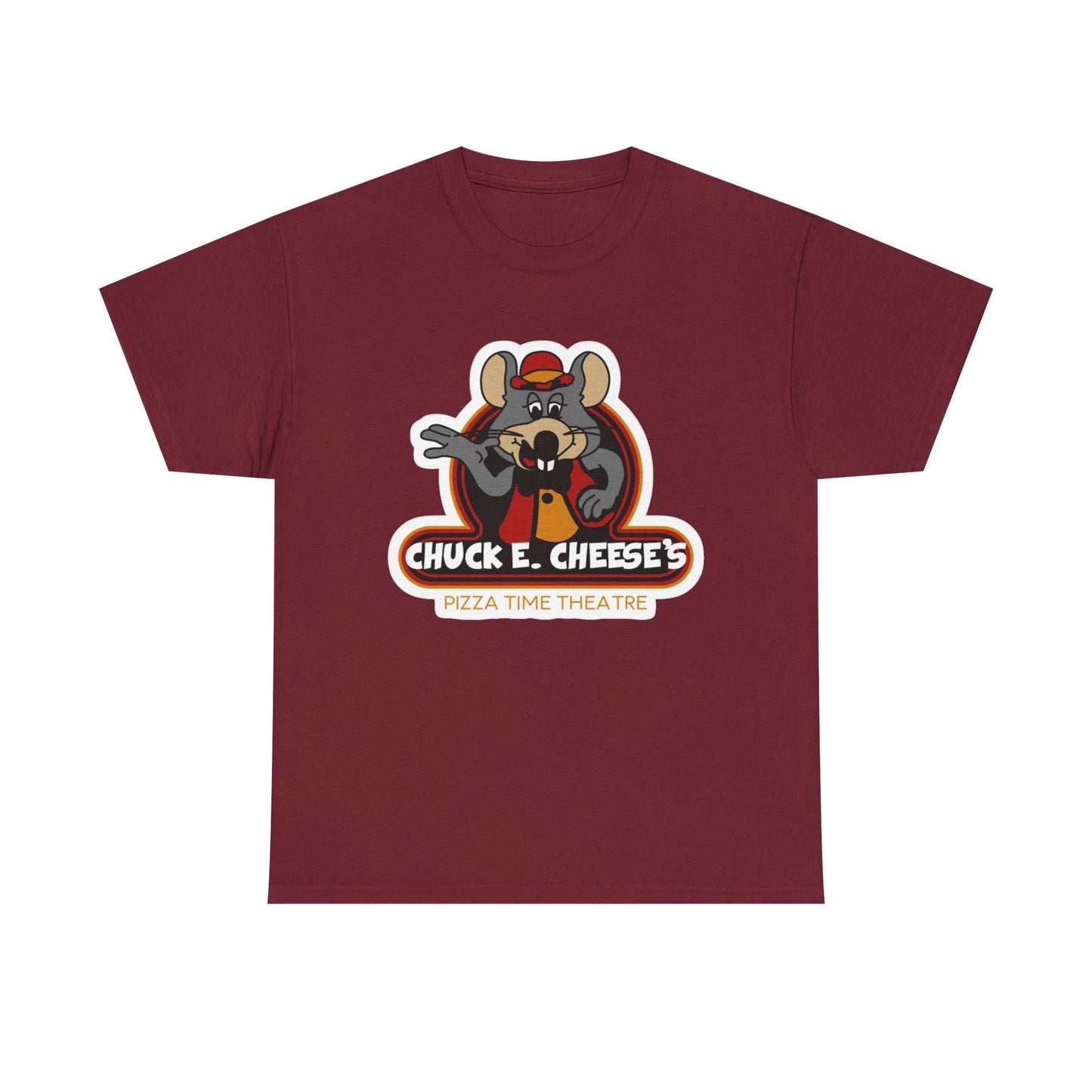 Chuck E Cheese Vintage 90's Kids Graphic T Shirt NEW Unisex Heavy Cotton Tee
