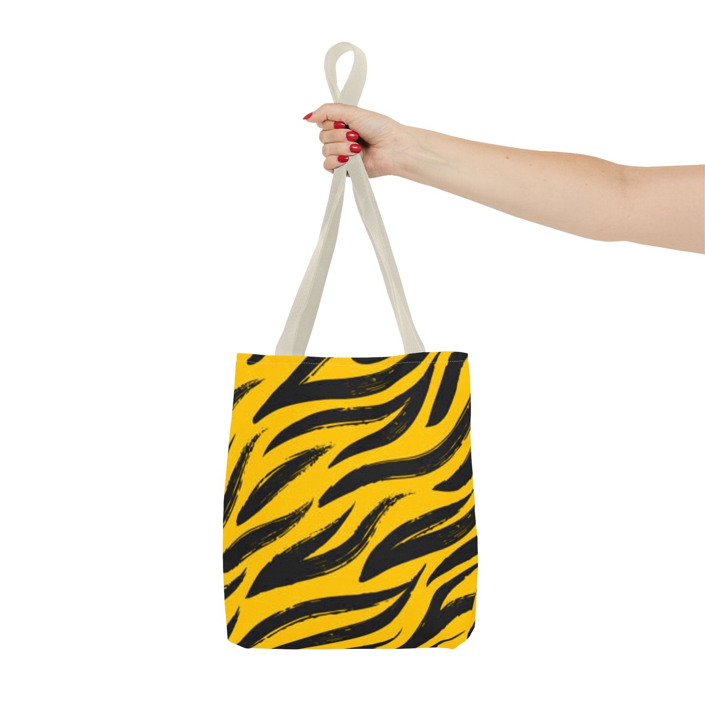 Gold Zebra Print Multi Color BRAND NEW MODERN Tote Bag (AOP)