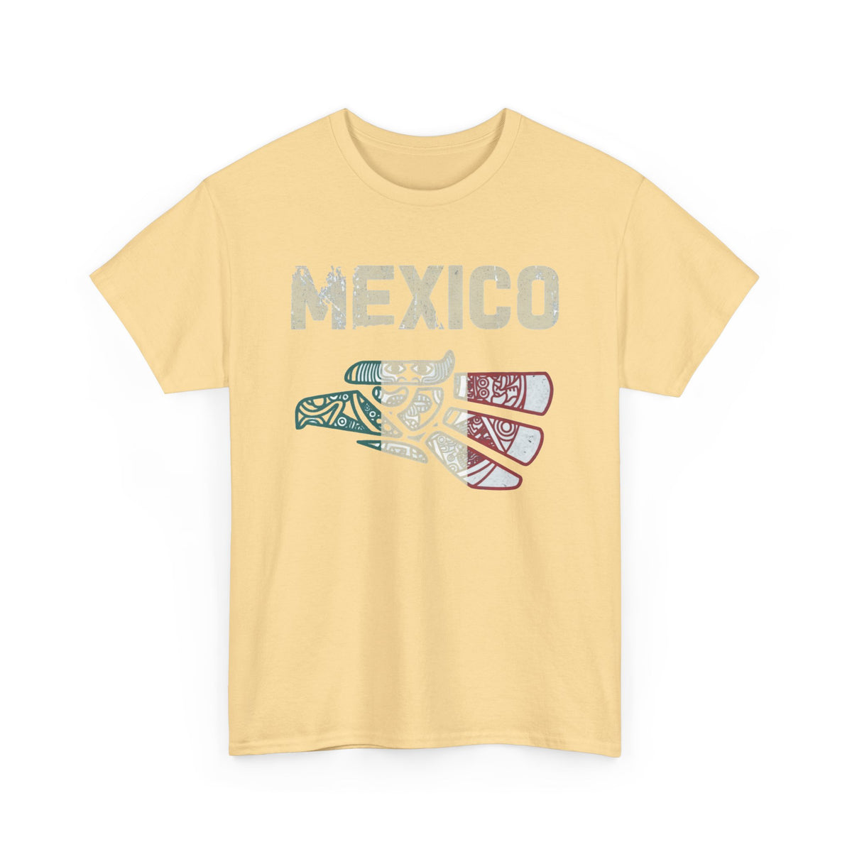 Mexico Flag Graphic T-Shirt Men's Graphic Tee retro