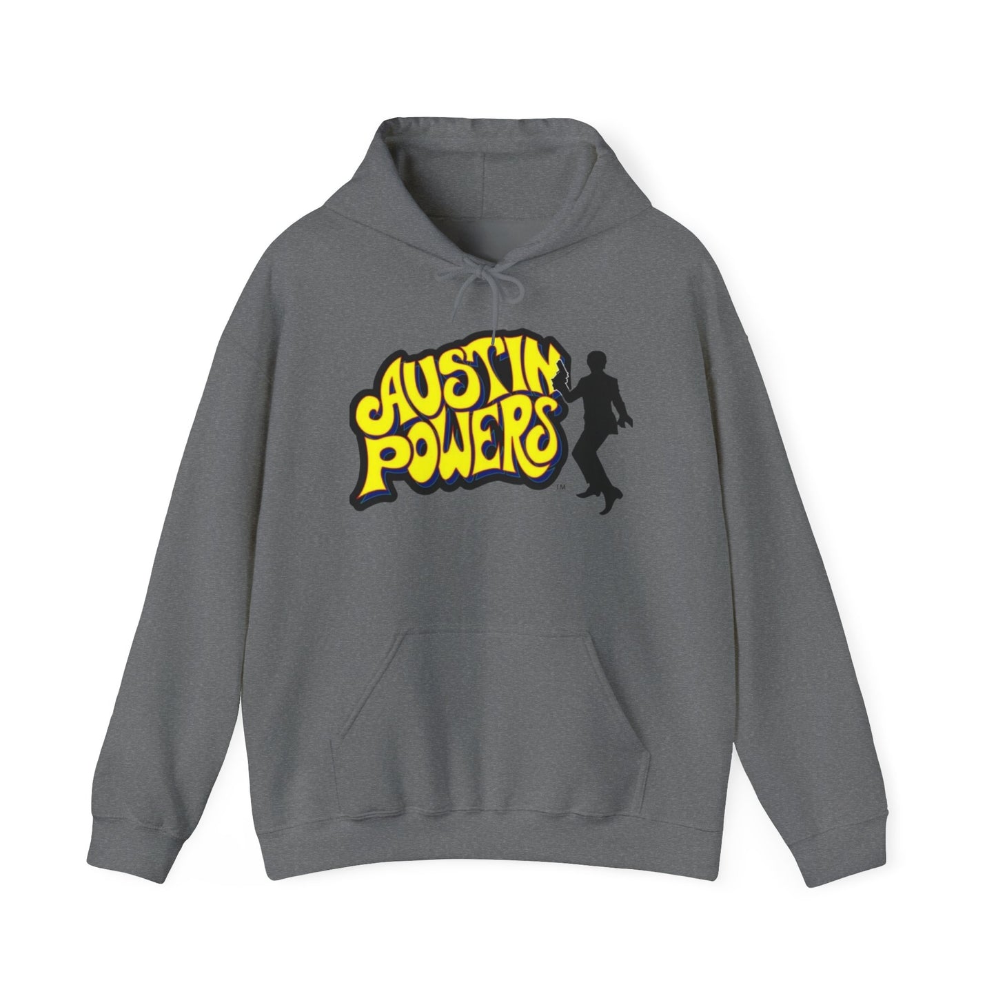 Austin Powers Retro Graphic Hoodie Unisex Heavy Blend™ Hooded Sweatshirt