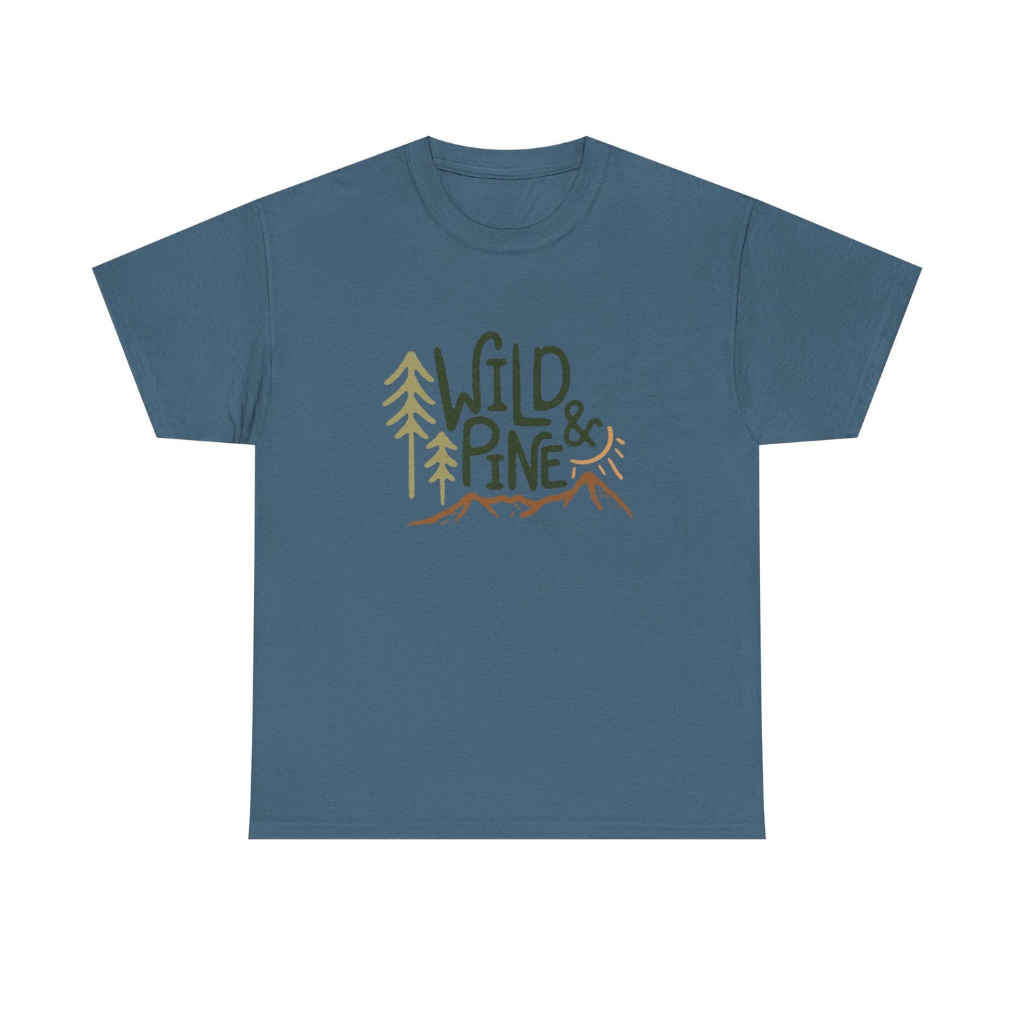 Wild And Pine Outdoors Graphic T Shirt NEW ADULT