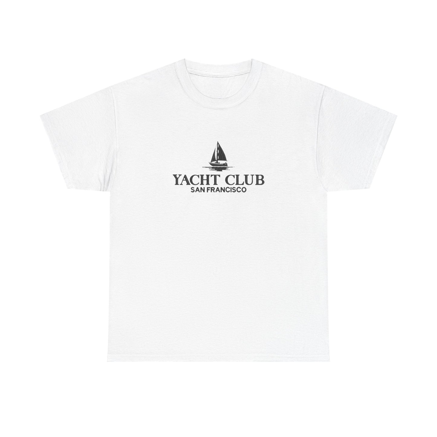 Yacht Club San Francisco Graphic T Shirt NEW Unisex Heavy Cotton Tee