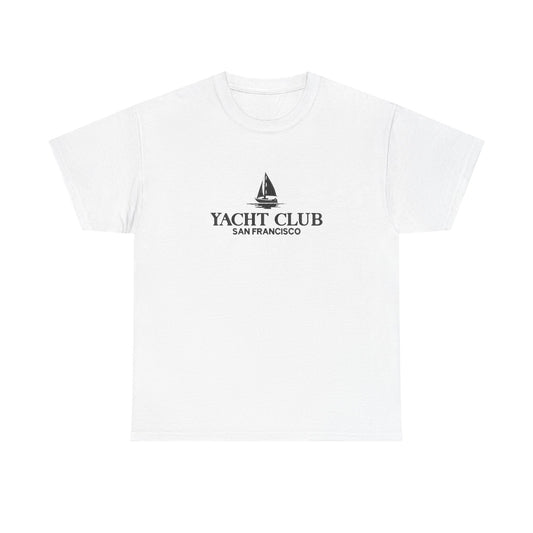 Yacht Club San Francisco Graphic T Shirt NEW Unisex Heavy Cotton Tee
