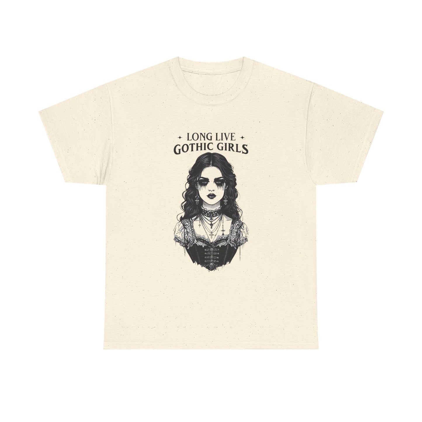 Long Live Gothic Girls Graphic T Shirt Unisex Heavy Cotton Tee