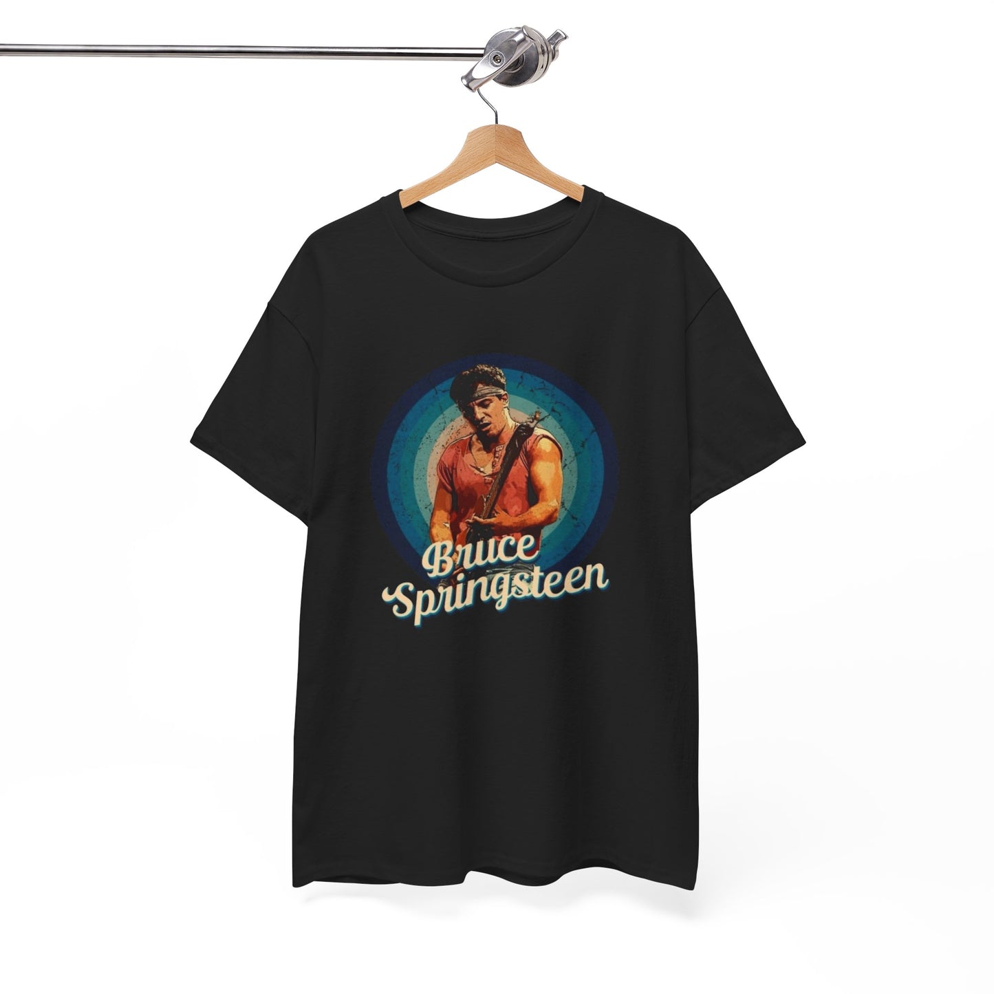 Bruce Springsteen Vintage Graphic T Shirt NEW ADULT Unisex Heavy Cotton Tee
