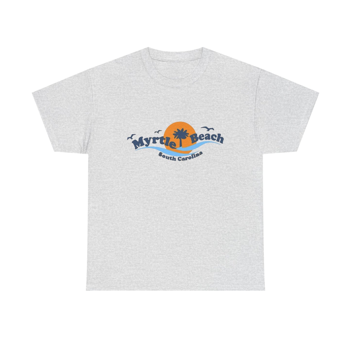 Myrtle Beach South Carolina Graphic T Shirt NEW Unisex Heavy Cotton Tee