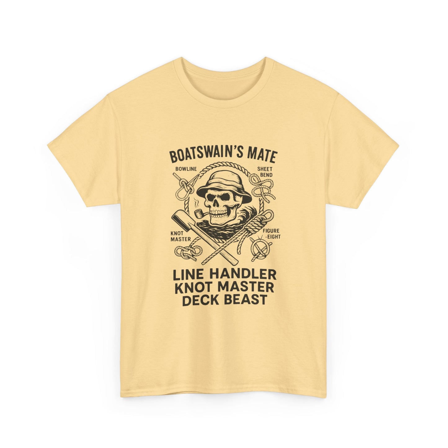 Boatswain's Mate Graphic T-Shirt Unisex Heavy Cotton Tee GIFT NEW