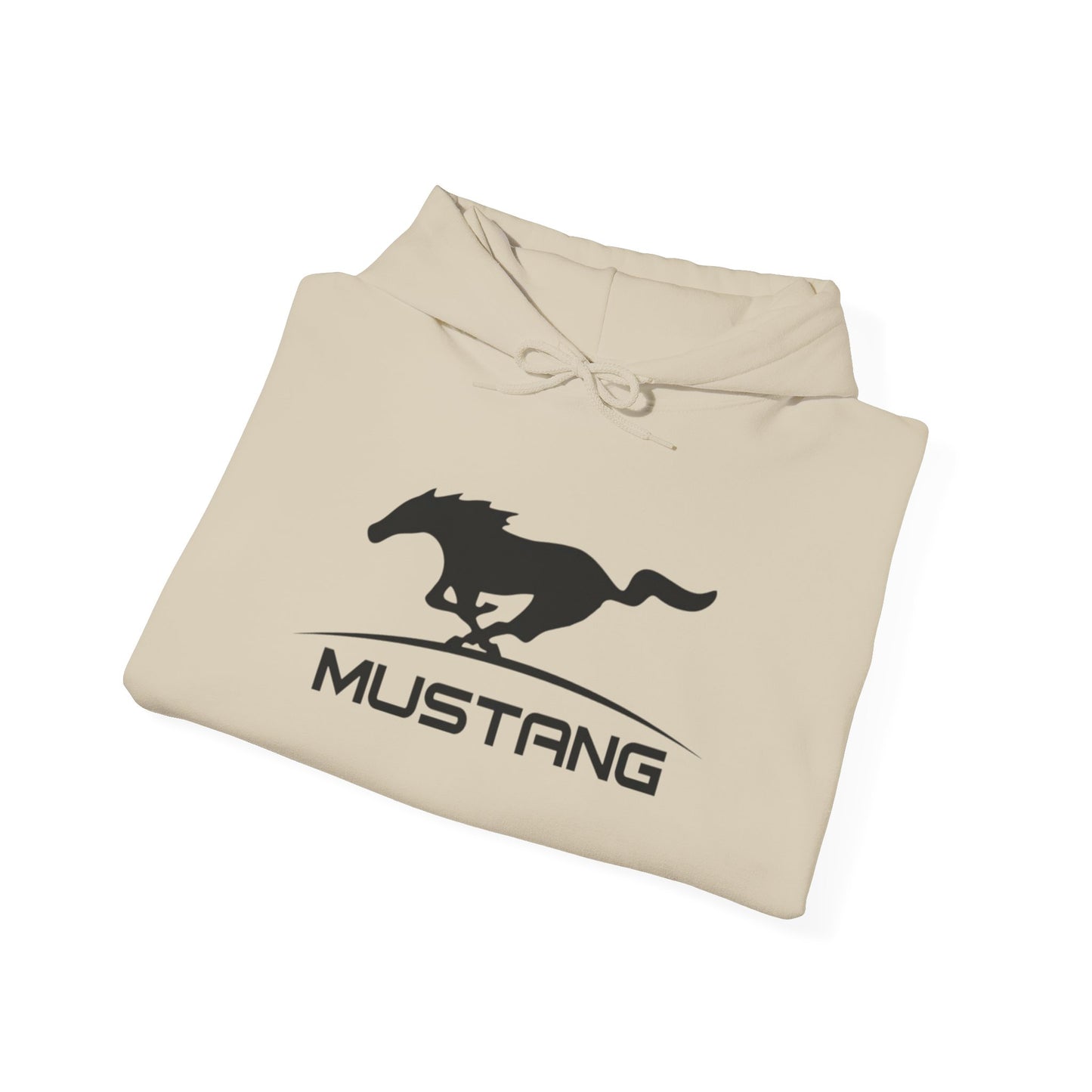 Mustang Muscle Car Hoodie Retro Unisex Heavy Blend™ Hooded Sweatshirt
