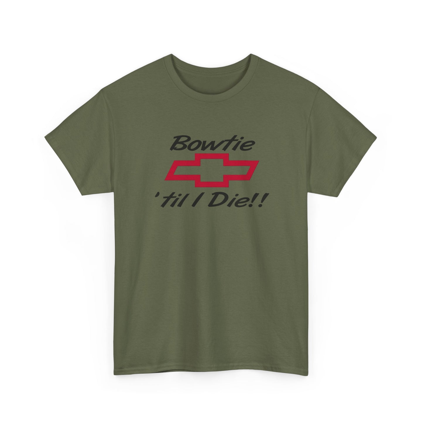 Bowtie Till I Die Chevrolet Graphic T Shirt NEW ADULT Tee