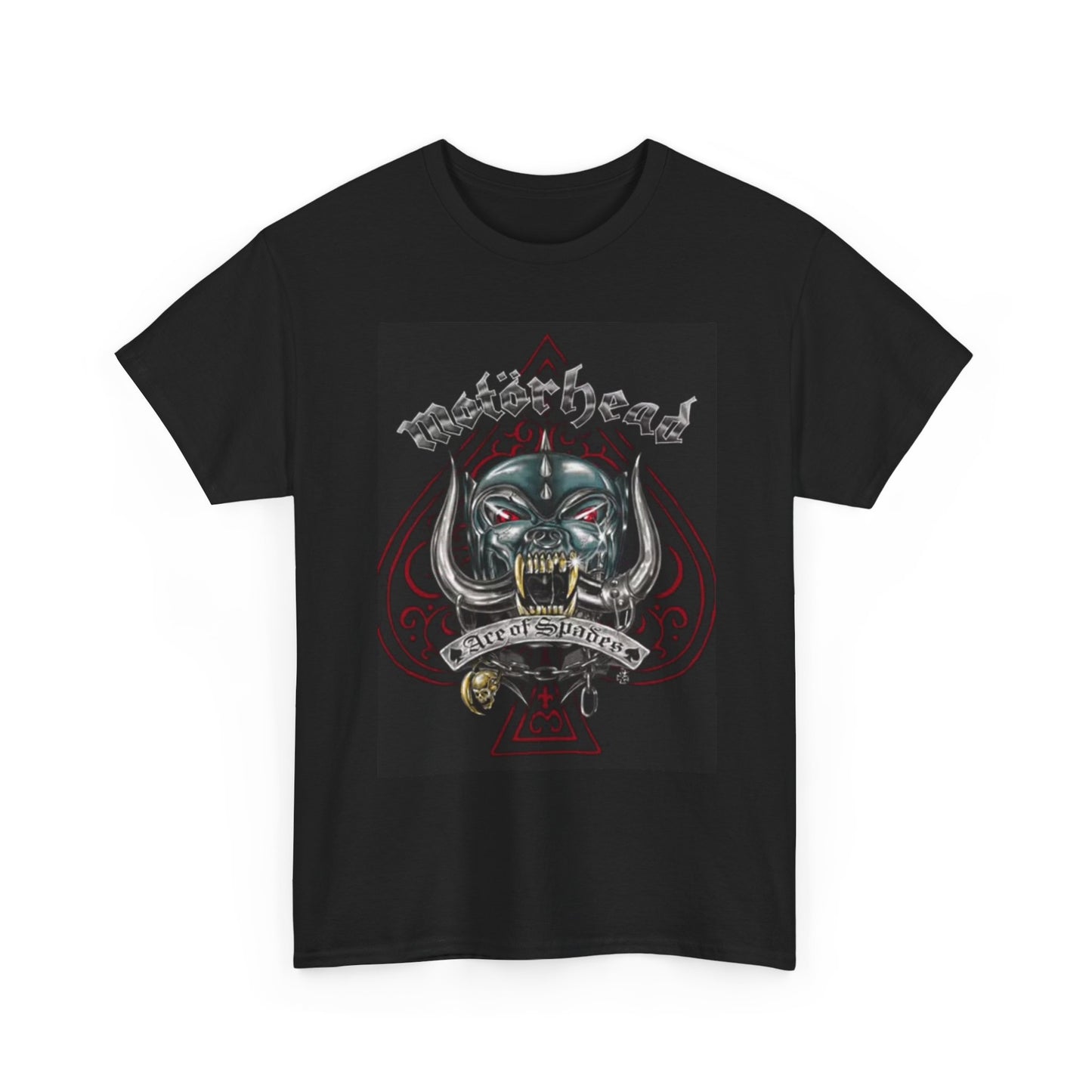 Motorhead Graphic T Shirt Retro Metal Poster Vintage Unisex Heavy Cotton Tee