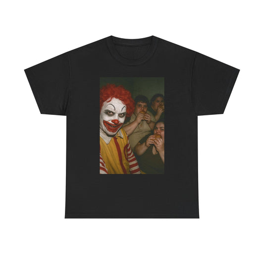 Scary Fast Food Funny Graphic T Shirt Unisex Heavy Cotton Tee Gift New
