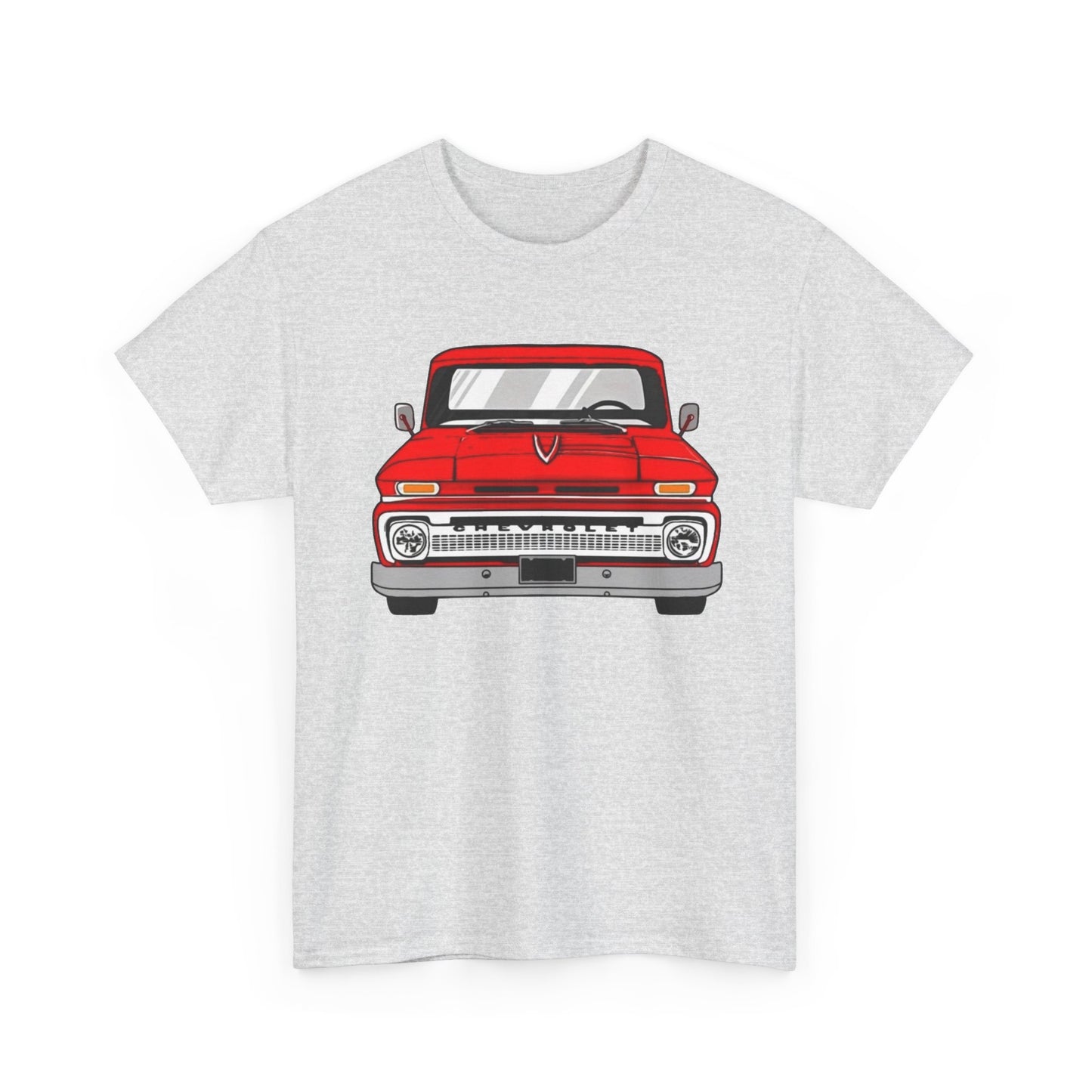 60's Chevy Pickup Retro Graphic T Shirt Unisex Heavy Cotton Tee NEW