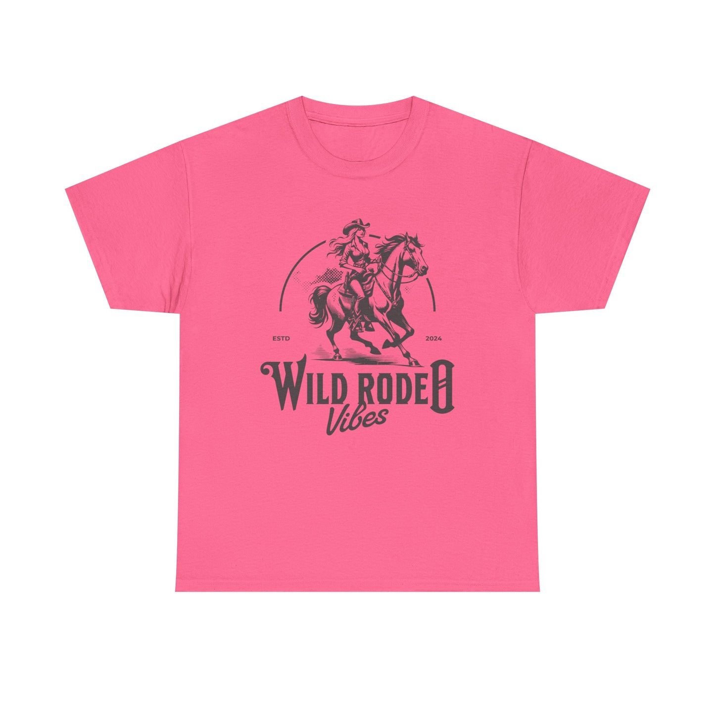Wild Rodeo Cowgirls Graphic T Shirt Women's Vintage Retro Cotton Tee