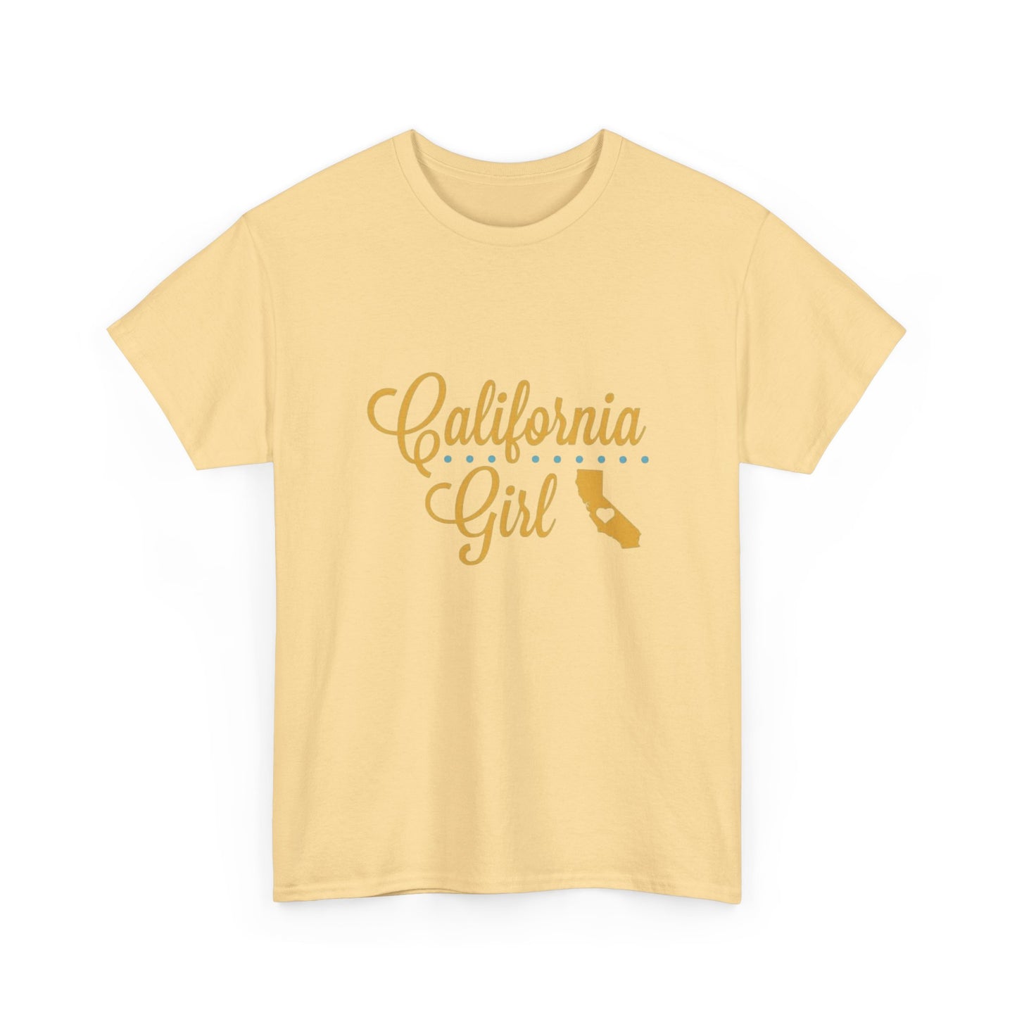California Girl Retro Graphic T Shirt Unisex Heavy Cotton Tee