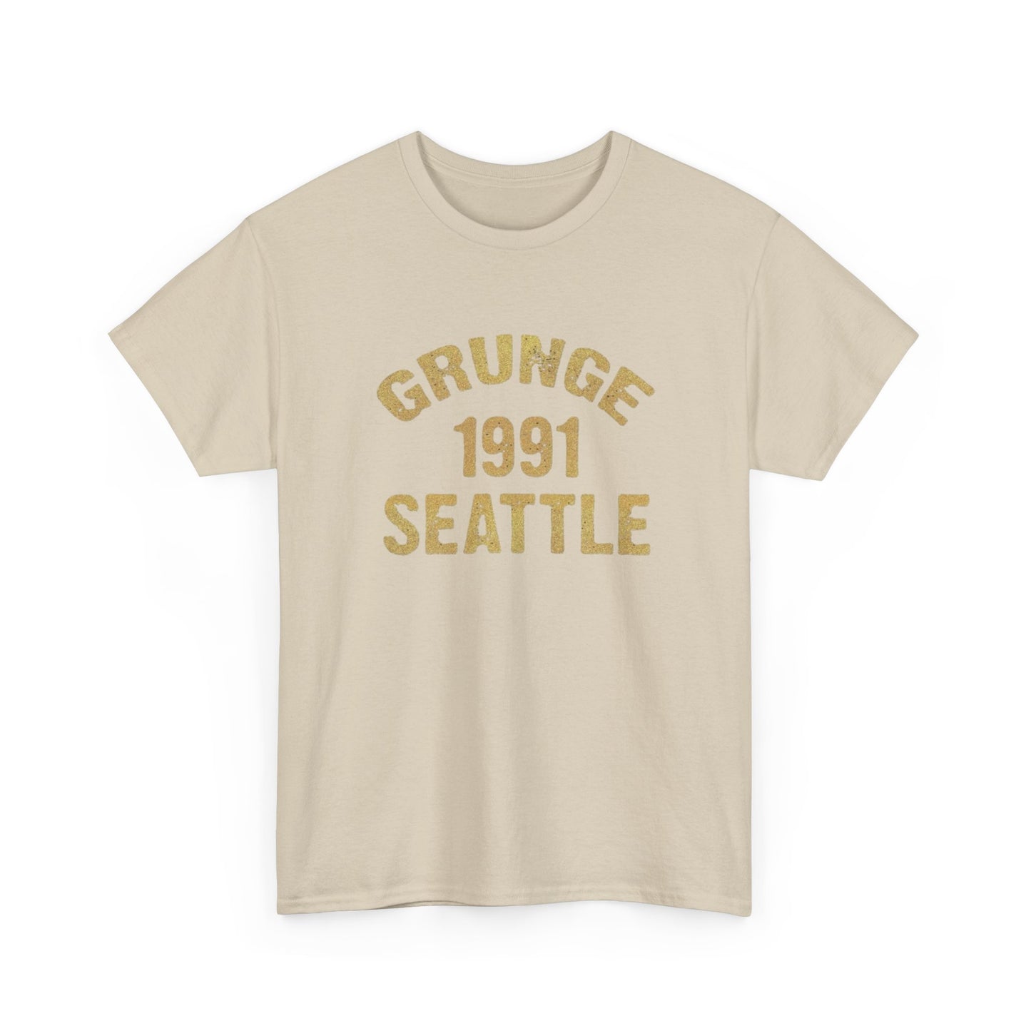 Grunge Seattle 90s Vintage Graphic T Shirt Unisex Heavy Cotton Tee