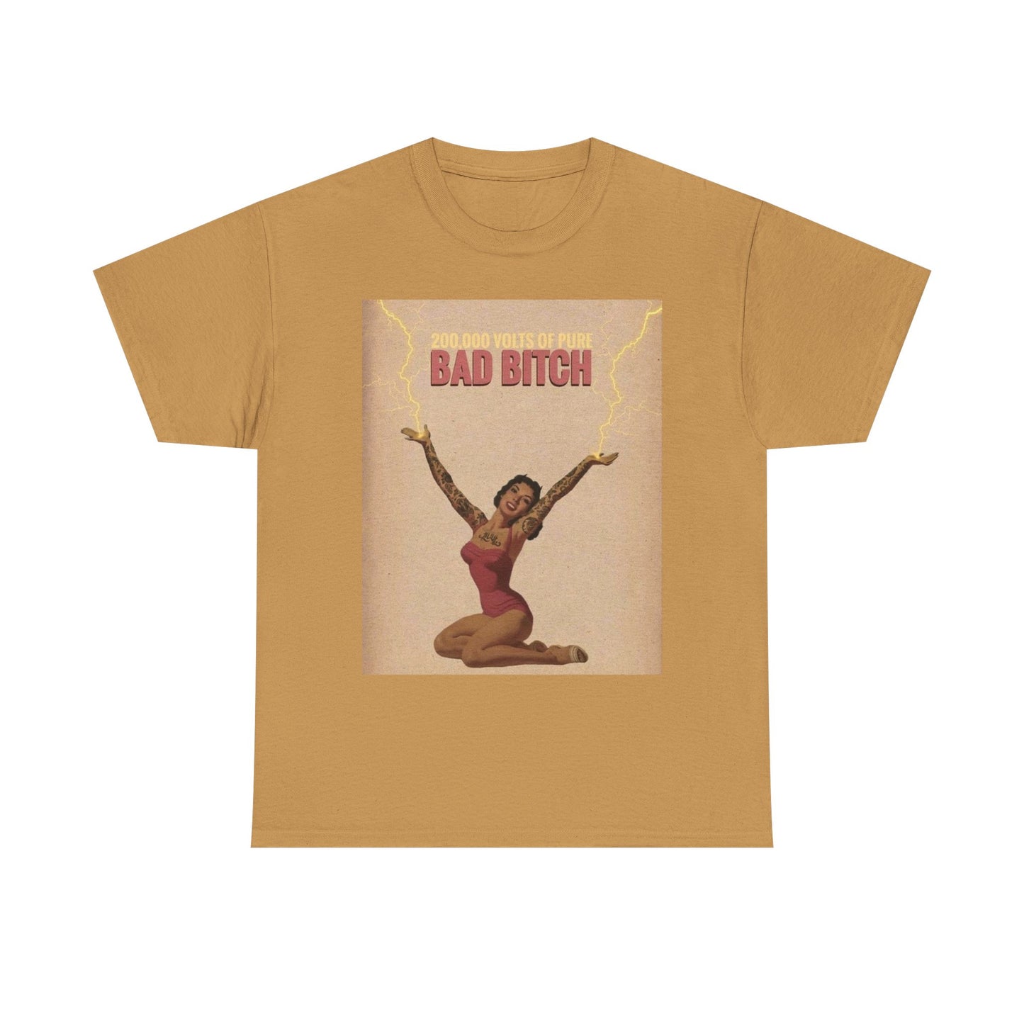Bad Bitch Graphic T-Shirt Womens Comfy Cotton Tee NEW