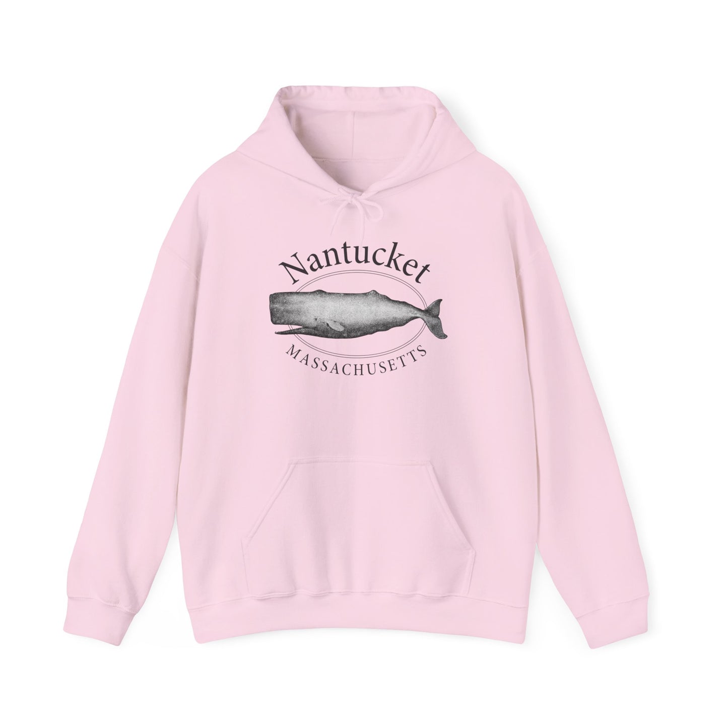 Nantucket Massachusetts Graphic Hoodie Unisex Heavy Blend™ Hooded Sweatshirt