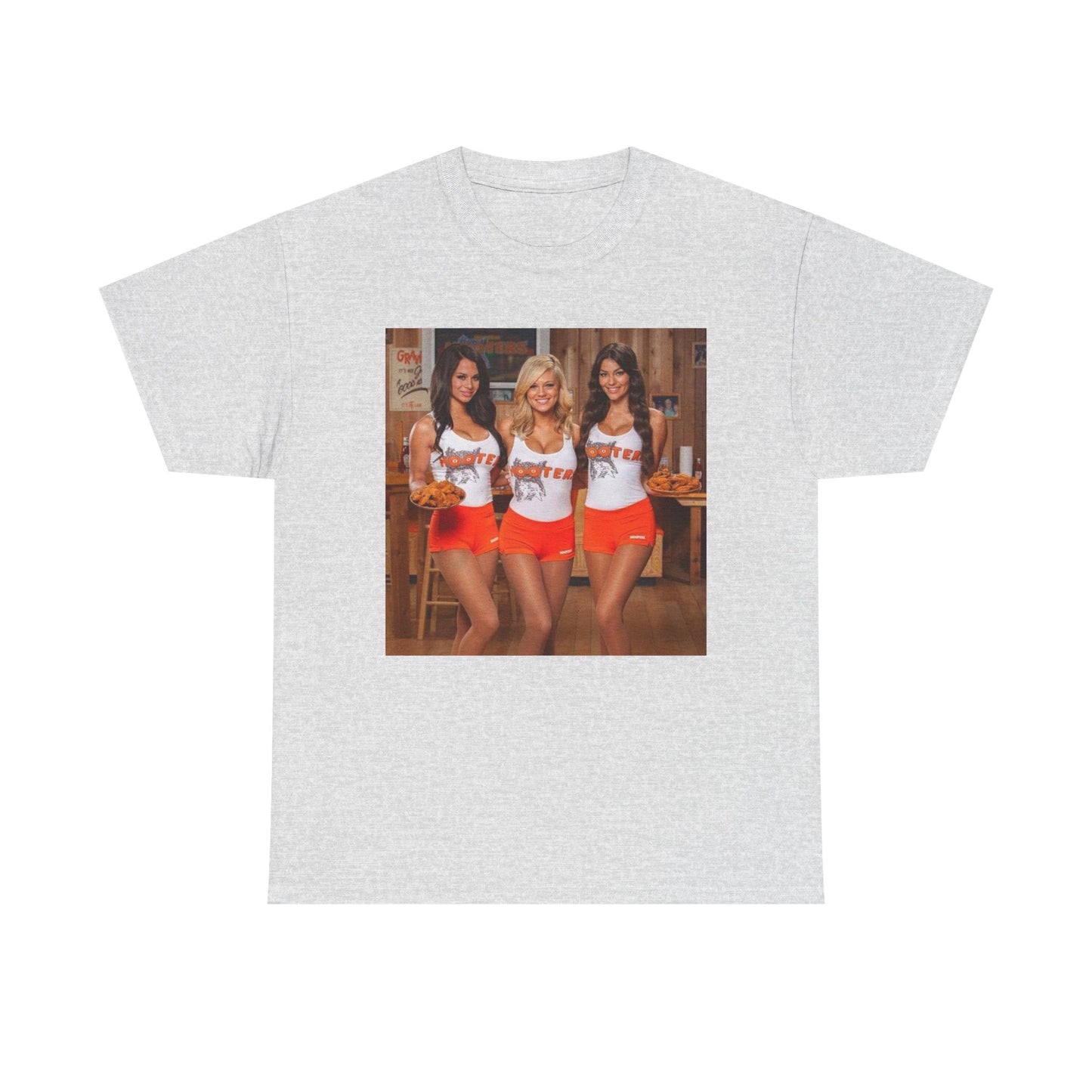 Hooters Models Retro T Shirt Unisex Heavy Cotton Tee Gift