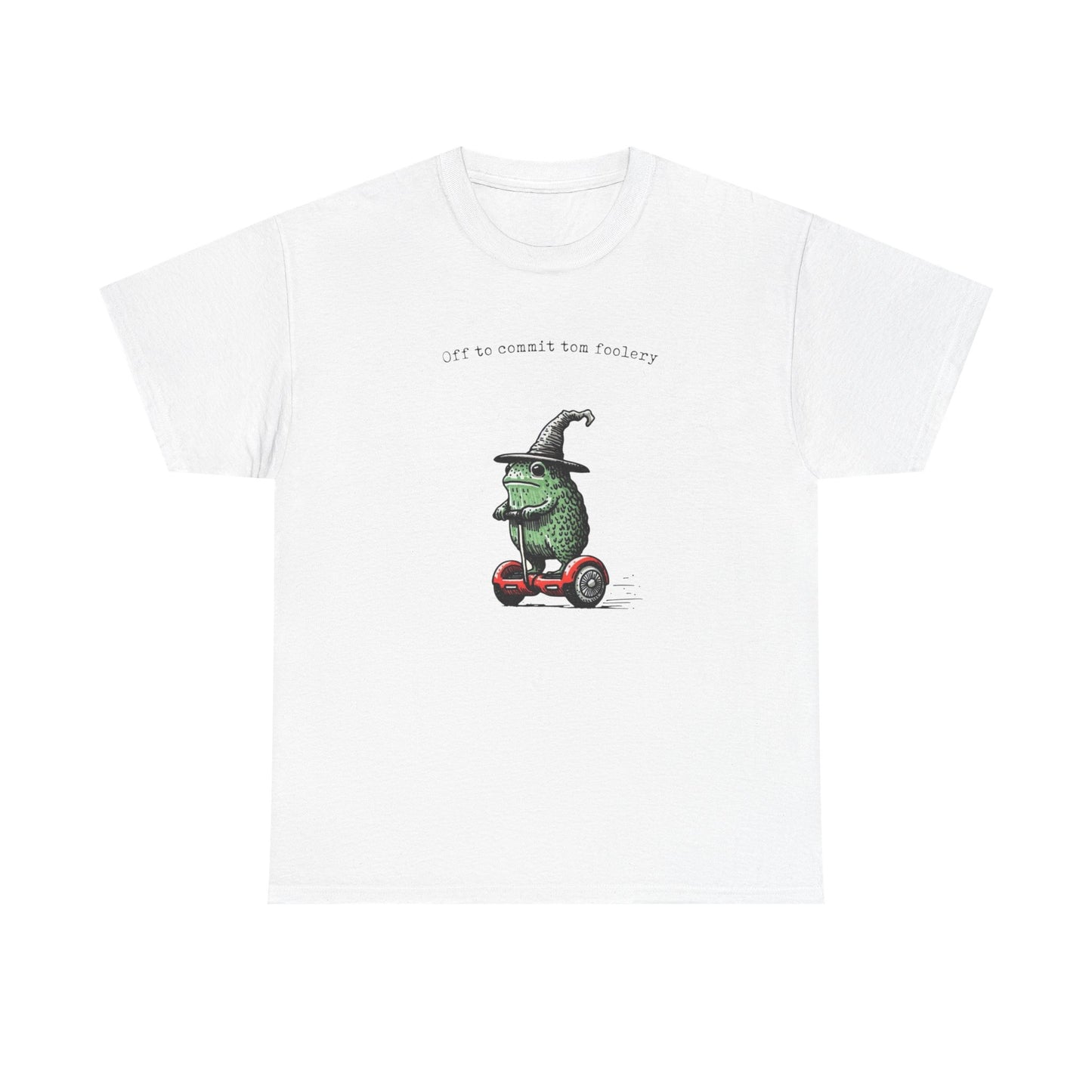 Off To Commit Tomfoolery Graphic T-Shirt Men's Women's Heavy Cotton Tee NEW GIFT