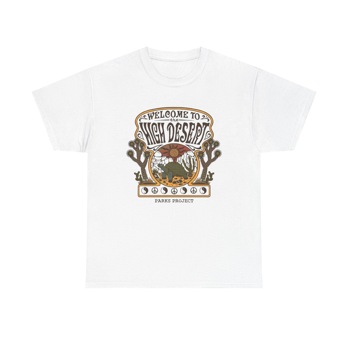 Welcome To The High Desert Graphic T Shirt NEW Adult Regular Heavy Cotton Tee