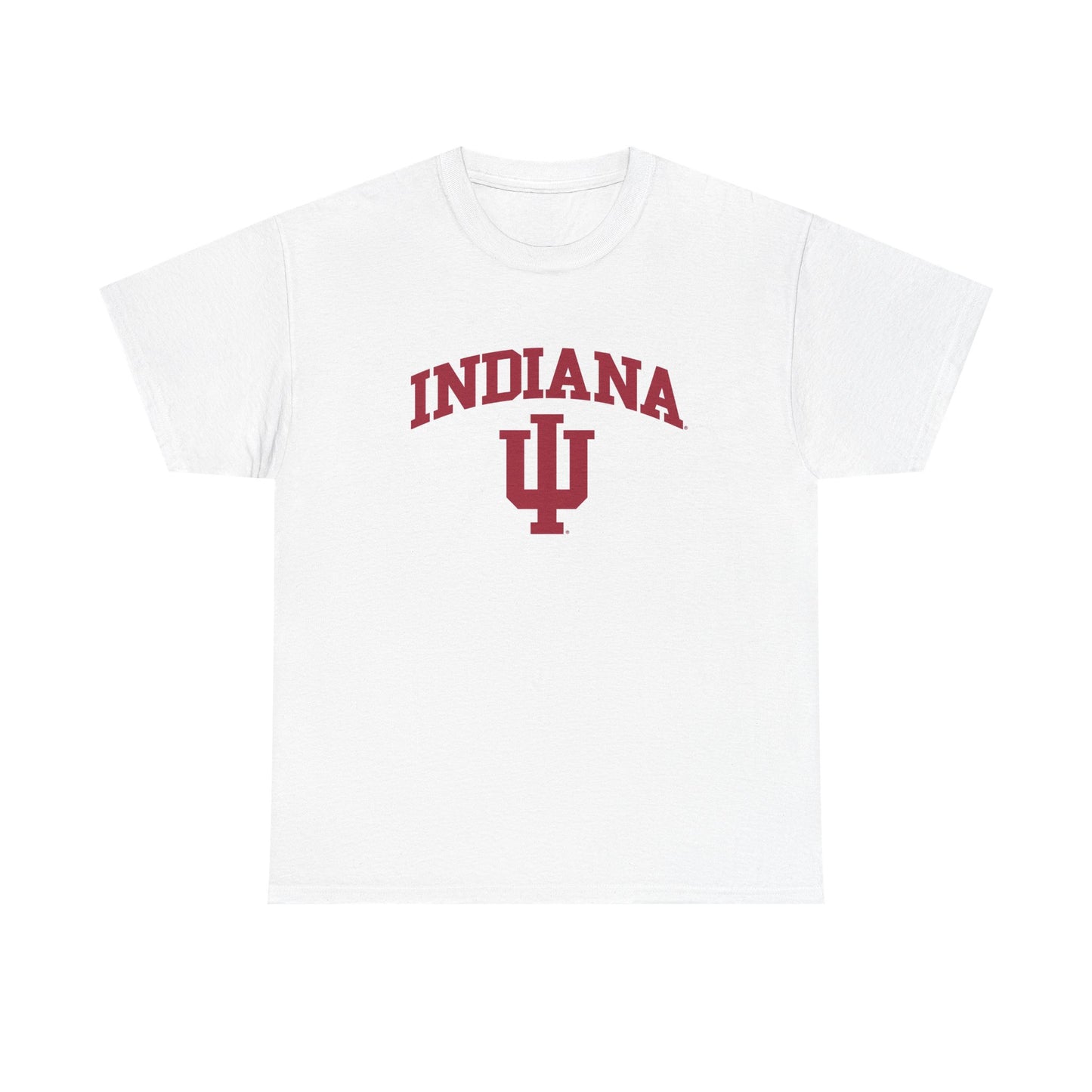 Indiana Graphic State Logo BRAND NEW Apparel T Shirt Unisex Heavy Cotton Tee