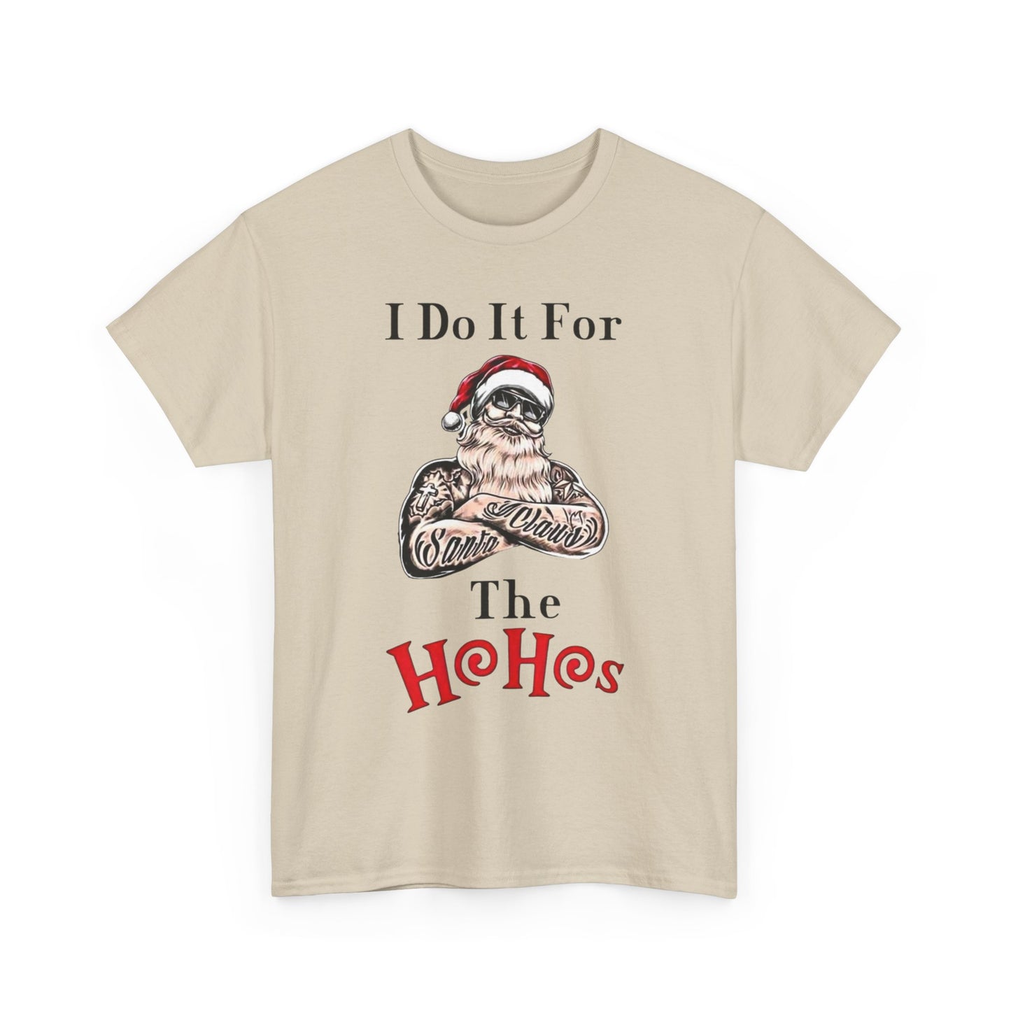 Hilarious Santa Claus Christmas Graphic T Shirt Unisex Heavy Cotton Tee GIFT NEW