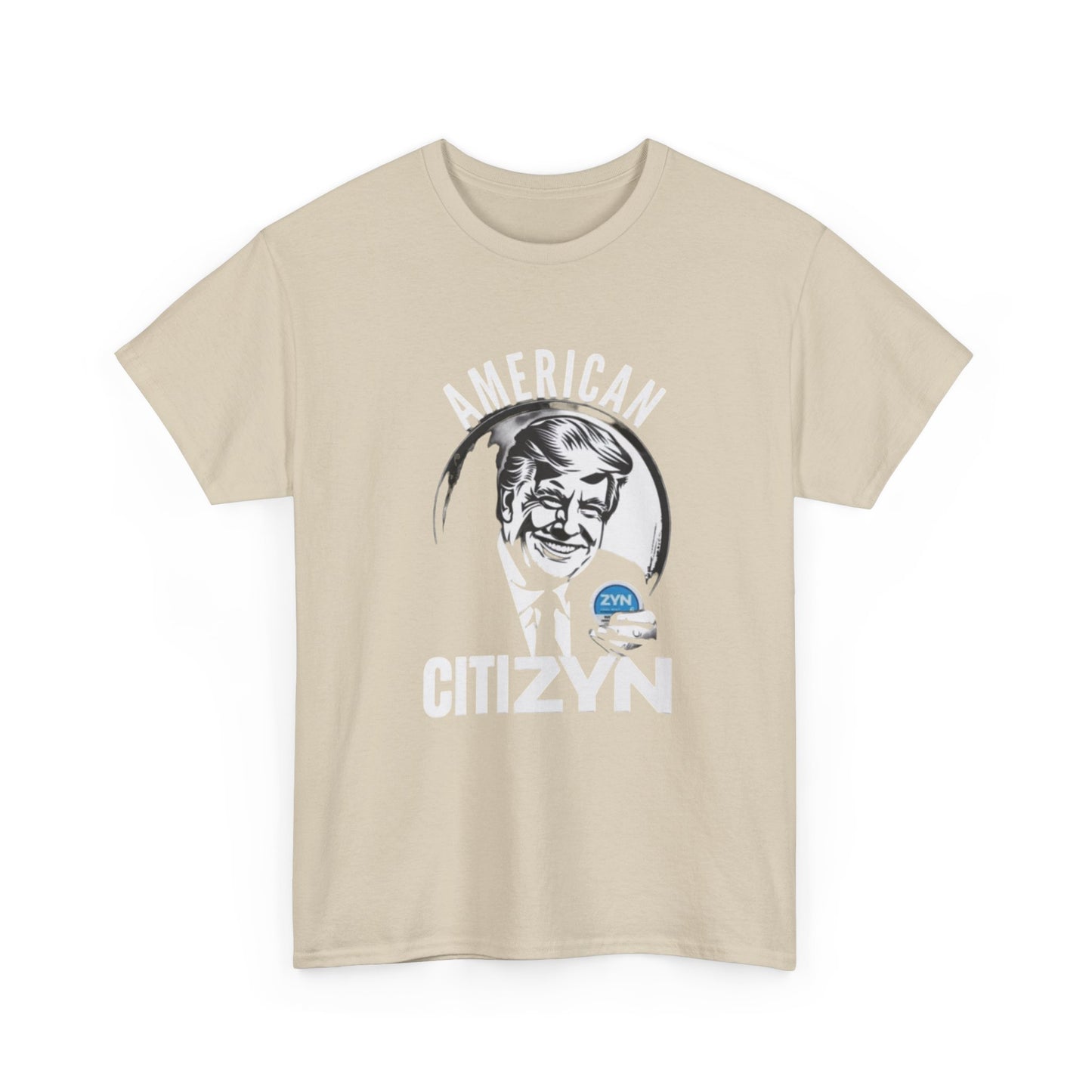 ZYN T-shirt funny Trump Shane Gillis Tucker Newport graphic Heavy Cotton Tee
