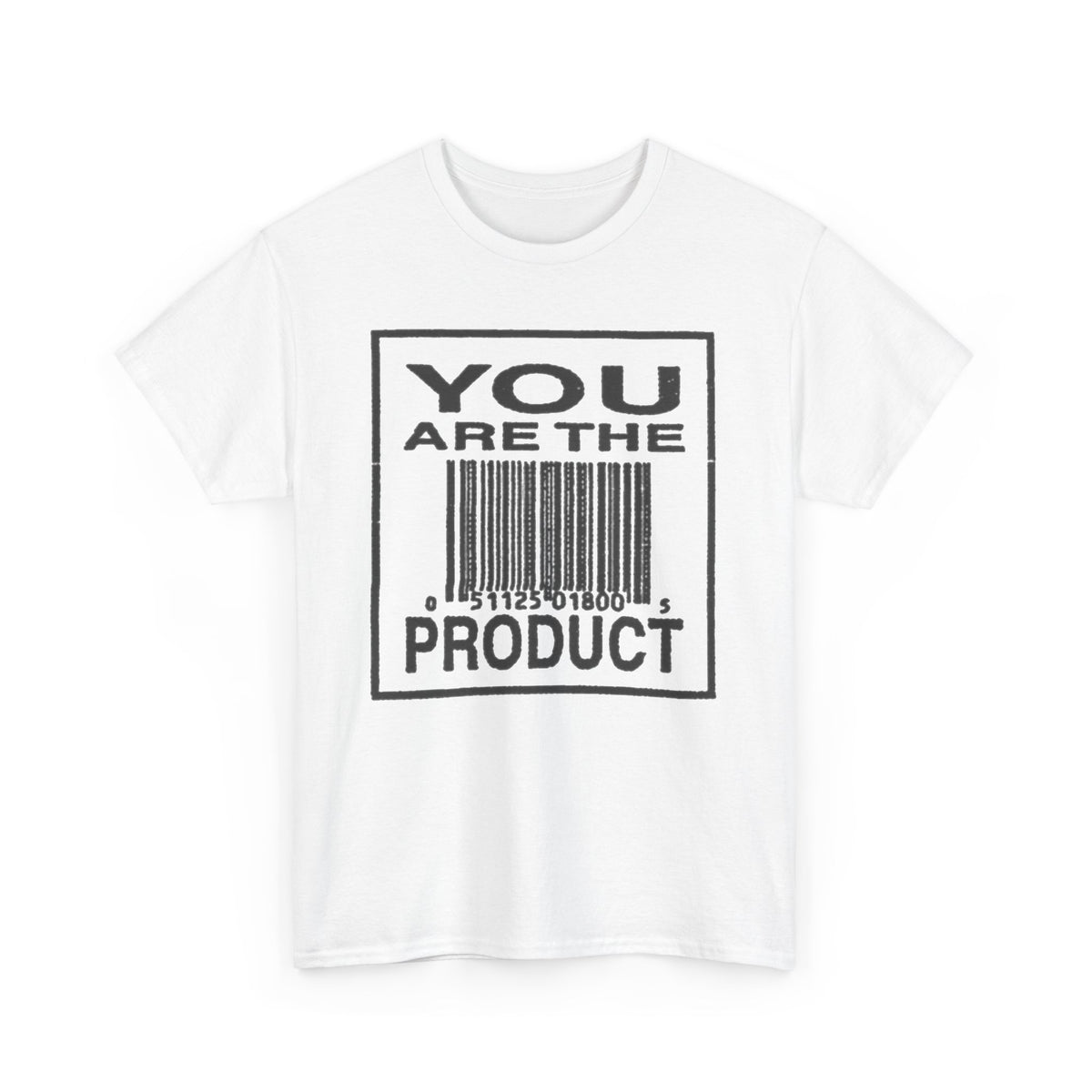 You Are the Product Barcode Graphic T-Shirt Men's Tee