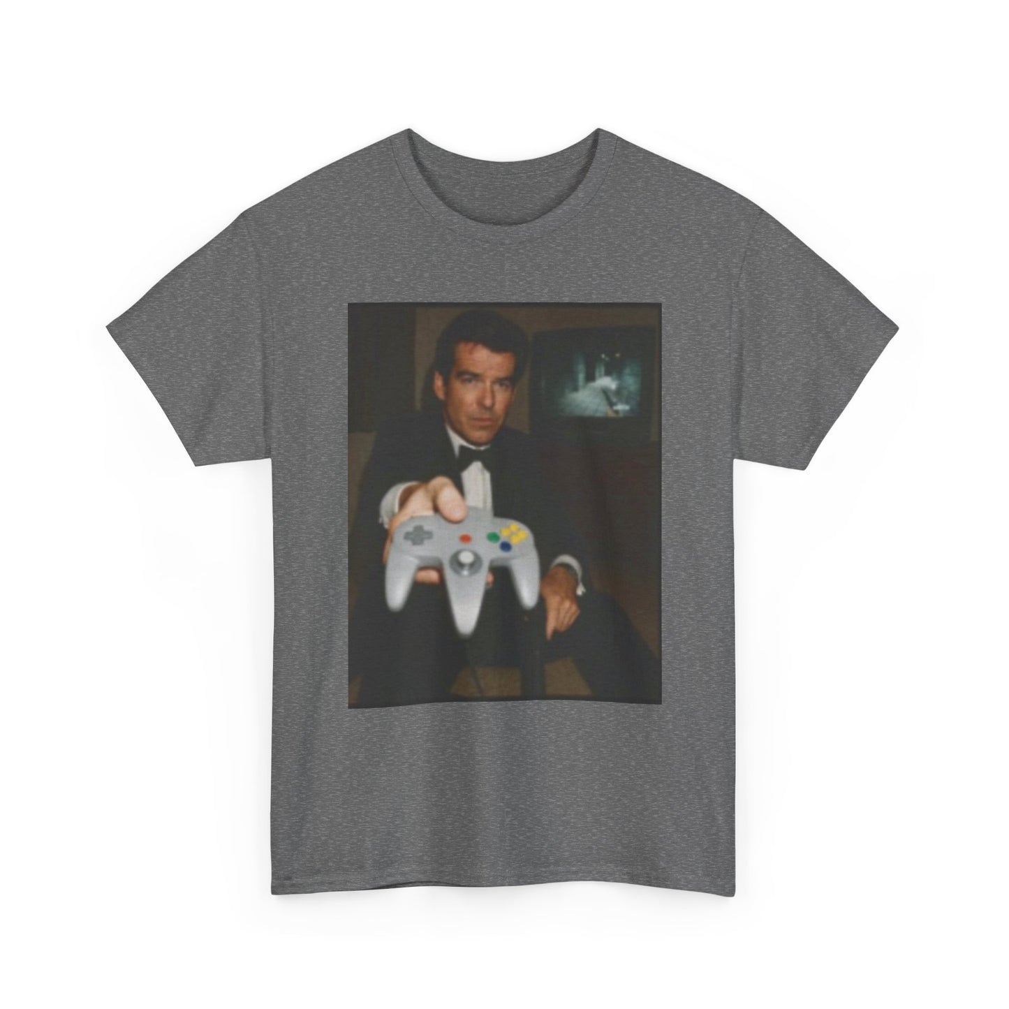 James Bond Golden eye Vintage Graphic T Shirt Unisex Heavy Cotton Tee Gaming 90s