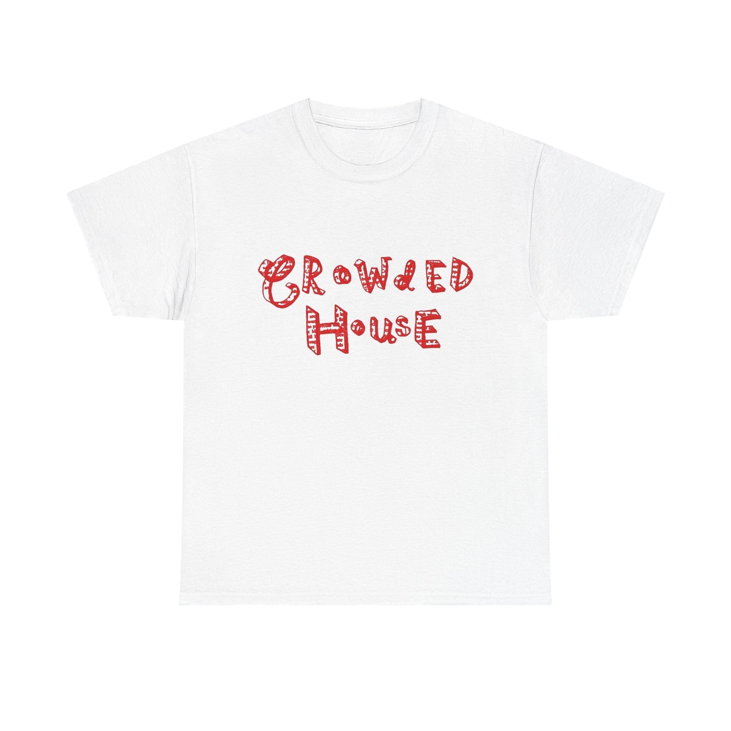 Crowded House Vintage Graphic T Shirt NEW Unisex Heavy Cotton Tee