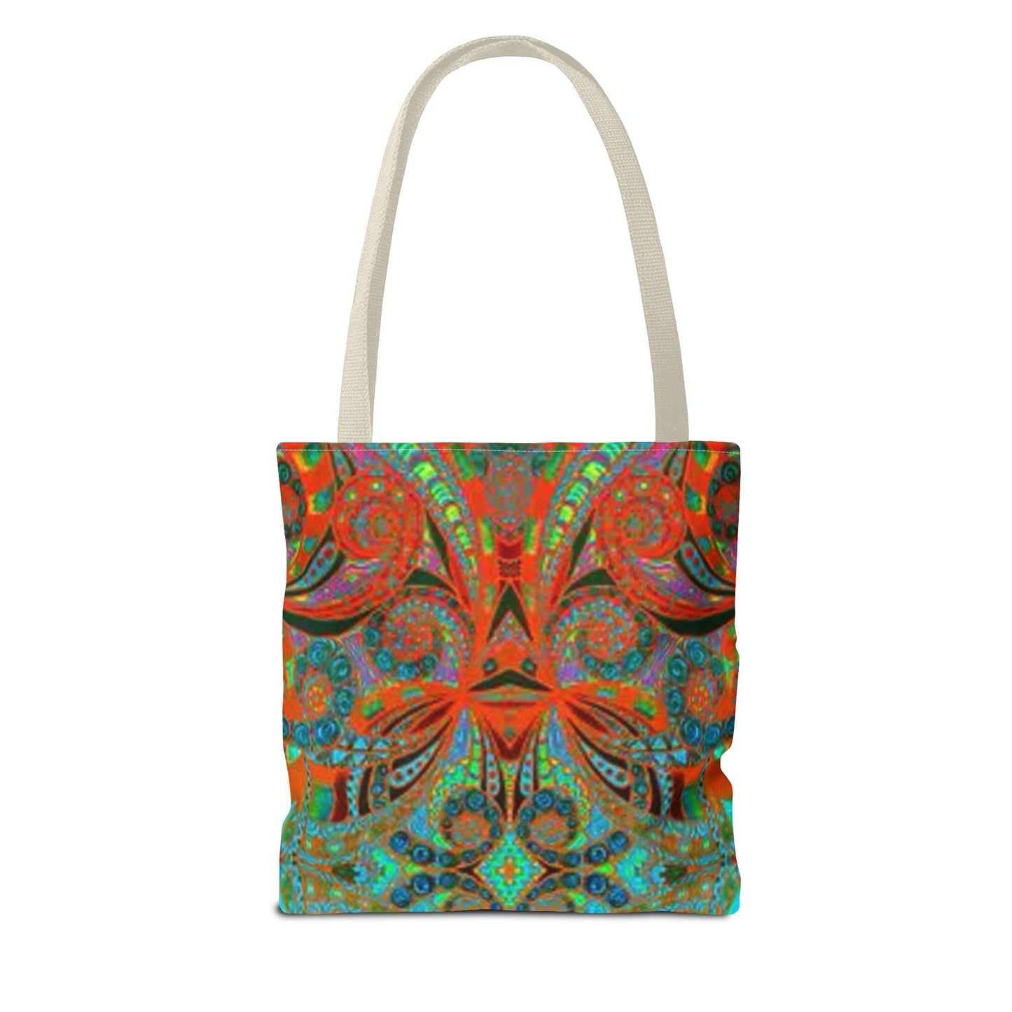 Orange And Green Multi Color BRAND NEW MODERN Tote Bag (AOP)