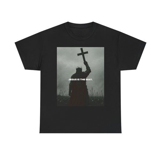 Jesus Is The Way Graphic T Shirt ADULT NEW Heavy Cotton Tee