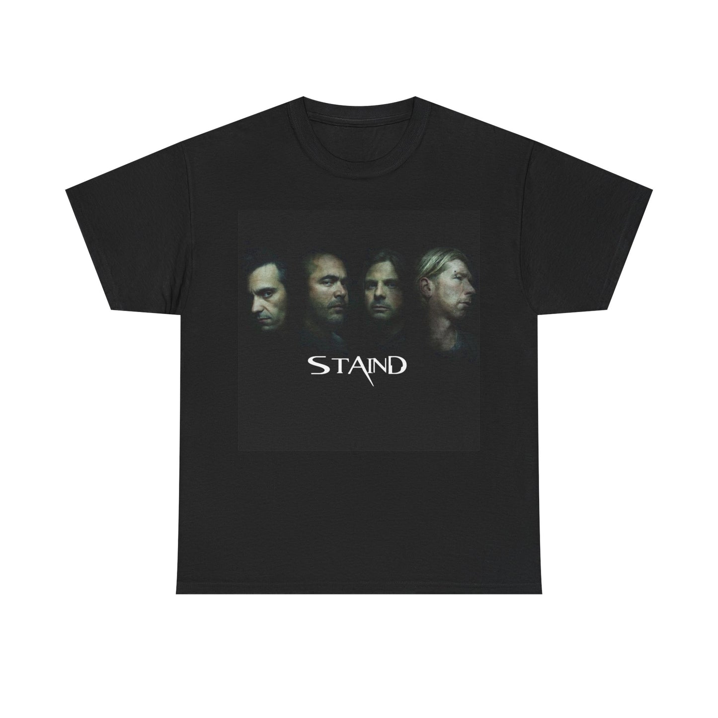 Staind Tshirt Vintage Rock Grunge Aaron Lewis Metal 90s Unisex Heavy Cotton Tee